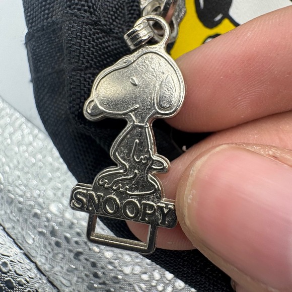 1980s Snoopy Vintage Lunch Box Handbag Cartoon‎ Character Black Small Bag. NWT - Picture 6 of 10